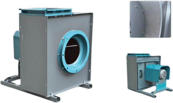 SRF Kitchen Centrifugal Fan | Low Noise & Oil-Proof Exhaust Fan