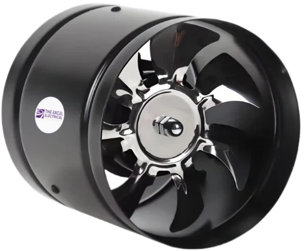 DFA Metal Circular Duct Axial Flow Fan | Compact Low Noise Ventilation - Image 2