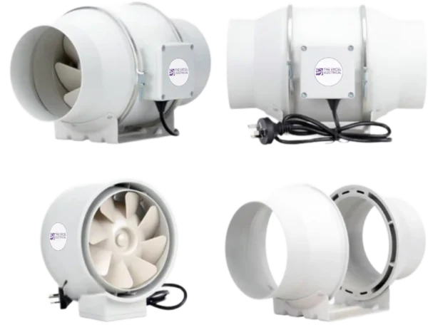HF Diagonal Flow Duct Fan | High Efficiency & Low Noise Ventilation