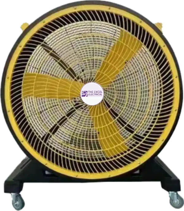 KL Industrial Mobile Large Fan | High Airflow & Portable Ventilation - Image 3