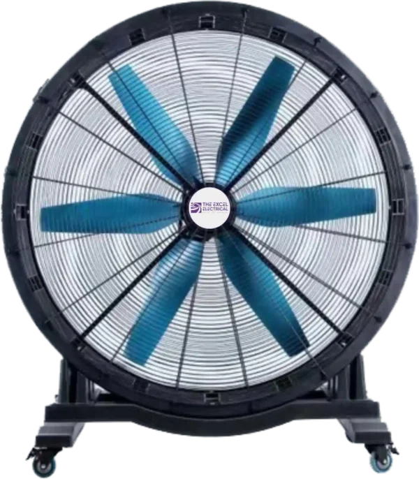 KL Industrial Mobile Large Fan | High Airflow & Portable Ventilation