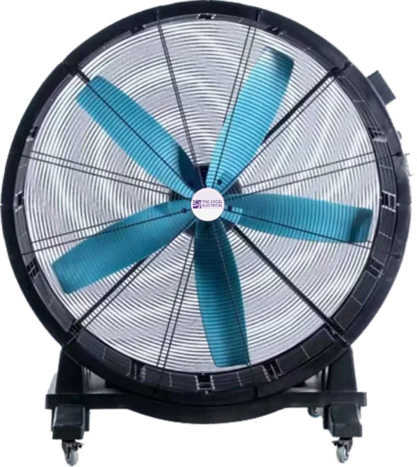 KL Industrial Mobile Large Fan | High Airflow & Portable Ventilation - Image 2